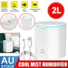 2L Air Humidifier Aromatherapy Diffuser Purifier Ultrasonic Mist Steam Home OZ