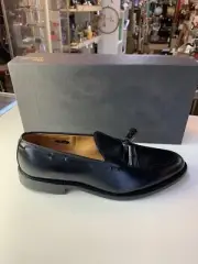 Allen Edmonds Grayson Dress Tassel Loafer Black 8217 10 B MSRP $395 Sale! $225