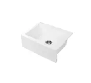 490*580*220mm ACA Laveo White Granite Stone Single Bowl Sink