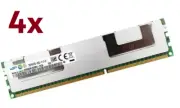 4x 32GB 128GB DDR3 1600MHz ECC LRDIMM Memory for HP Server Proliant BL660c Gen8-