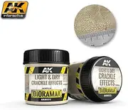 AK Interactive Dioramas Light and Dry Cackle Effects 100 ml