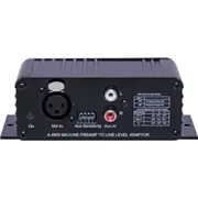 Redback Mic Line Pre Amplifier Line Level Out Converter Signal Processors