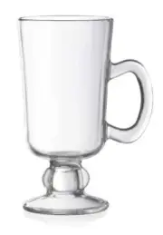 G.E.T. SW-1449-CL 2 Dozen - 10 oz TRITAN Irish Coffee Mug - Clear