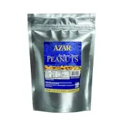 Azar Unsalted Dry Roast Peanut, 2 Pound Bag - 3 Bags Per Case