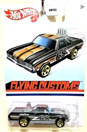Hot Wheels 2021 Flying Customs Chevy '68 El Camino TARGET Exclusive 1/64 Scale