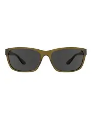 [DresdenGO] UV Protected Tint Rectangle Sunglasses in Green