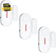 Door Window Alarm,110Db Door Alarms for Kids Safety, Wireless Sensor Door Window