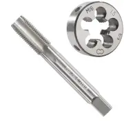 M16 x 1.5 Metric Tap and Die Set, M16 X 1.5mm HSS Machine Thread Tap and M16 ...