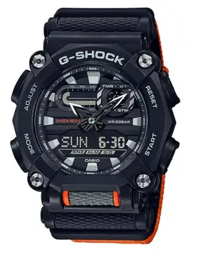 【天龜】CASIO G-SHOCK  時尚工業風雙顯手錶  GA-900C-1A4