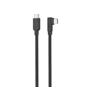 O-Alogic 1m Right Angle USB-C to USB-C Cable, Male to Male, USB 2.0/5A/480Mbps