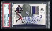 2007 SP Authentic Marshawn Lynch RC PATCH AUTO 396/399 PSA 9 MINT POP 1