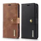 Detachable Leather Flip Wallet Case Cover For Apple iPhone 13/12 Series /Samsung