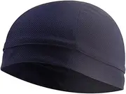 [DEARMAMY] 3pcs DIY Sports Inner Cycling Socks Hat Sweat Liner Liners Bike Helmet Men Outdoor Hard Hat Sun Shade Hardhat Cycling Cap Bike Covers Outdoor Storage Waterproof Seat Bicycles Navy