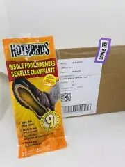 HotHands Insole Foot Warmers Long Lasting Heat Safe Natural Odorless 16 Pairs