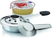 Kela Kitchen Vulcano, Stainless Steel, White
