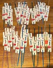 Vintage Boye Afghan Tunisian Crochet Hook CHOOSE SIZE and COLOR 9" 14"