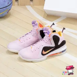 球鞋補習班 NIKE LEBRON XI 9 REGAL PINK 粉紅 彩橘 反光 絨毛 籃球鞋 DJ3908-600