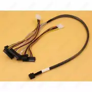 New Amphenol 12GB MiniSAS SFF8643 4xSAS SFF8482 Cable RHS36-4819 US-SameDayShip
