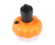 Outdoor Portable Mini Led Camping Light Pumpkin Shape Hanging Tent Lamp (Orange)