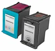 2PK #92 #93 BLACK COLOR Ink Set for HP C9361WN C9362WN Deskjet 5440xi 5420v 5440