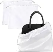 [WY LIGHTING LEVEL] Pack of 2 Shoe Bag Drawstring Bags Dust Bags Handbags Storage Bag Made of Silk Soft Dust Bag Dustproof Silk Cloth Dust Cover for Handbag Organiser Purse Shoes