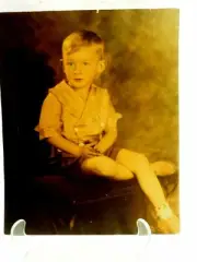 Jerry Elwood Risinger Hand Colored 8" x 10" Photo Circa 1930's