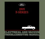 1995 Ford Light Duty Truck Electrical Vacuum Diagnostic Procedure Diagrams OEM