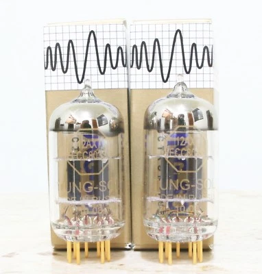 Cryo Match 1 pair NEW Tung-sol gold pin ECC803S 12AX7 ECC83 Tubes for amplifier