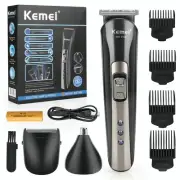 Kemei Professional Hair Trimmer Clipper Shaver Beard Cutting Cordless Machine