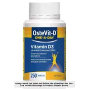 OsteVit-D One-a-Day Vitamin D3 1000iu 250 Tablets