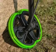 Minelab Equinox or CTX 6" Coil Bumper- Contoured Rubber Guard.~ T-NEON GREEN ~