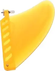Surfboard Fin Paddle Board Kit Drying Rack Adhesive Refrigerator Magnets Cartoon Refrigerator Magnets Portable Paddle Boards Flag Props Four Wheel TPU Yellow