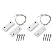 Door Window Contact Sensor Alarm Wired-Metal Security Burglars Alarm