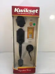 Kwikset Signature Arlington SmartKey Venetian Bronze Single-Lock Keyed 98001-097