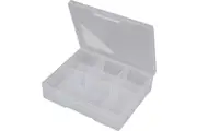 1H038 6 Compartment Storage Box Medium Plastic Case