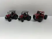 Massey Ferguson MF 3140, 3140 Duals and 4880 Farm Toy Tractor Set of 3 - Box #11