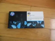 12-2021 GENUINE HP #80 YELLOW PRINTHEAD CLEANER DESIGNJET 1000 1050 C4823A SEALE
