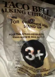 Vintage Taco Bell Talking Chihuahua Dog - Never Opened. Orginal package!