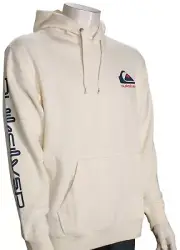 Quiksilver Omni Logo Pullover Hoody - Marshmellow - New