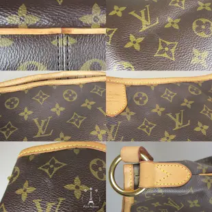 【巴黎站二手名牌專賣店】＊現貨＊LV 路易威登 真品＊M40353 花紋寬帶肩背包