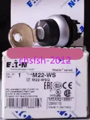 1 PCS NEW Original EATON MOELLER M22-WS 2-bit reset selection button head