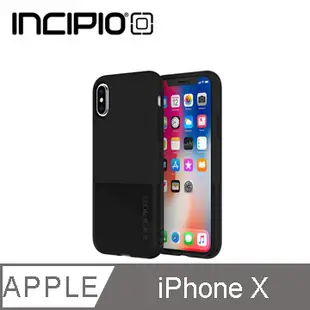 Incipio iPhone X 幻色躍動系列保護殼-質感黑 IPH-1642-BLK