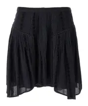 Elastic waist skirt FR34 black