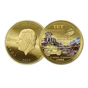 Commemorating the Tet Offensive 1968 Golden Proof Coin