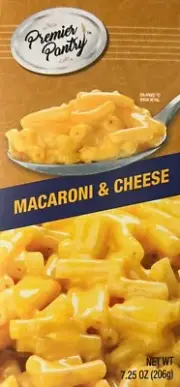 20 PREMIER MACARONI CHEESE 7.25 EACH cooking