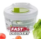 Salad Spinner Lettuce Greens Washer Dryer Drainer Crisper Strainer