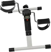 Kisangel Mini Exercise Bike Leg Arm Workout Compact Size Great for Elderly Middle-aged Safe Material