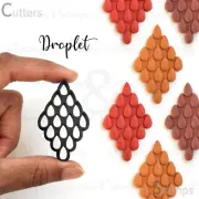 DROPLET Polymer Clay Cutter | Geometric Shape Cutter | Unique clay cutter |
