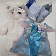 Build-A-Bear Frozen II Elsa Bear Unstuffed Dress Boots NWT