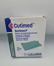 Cutimed Sorbact Bacteria & Fungi Dressing Swab 4cm × 6cm (5) Anti - Microbial